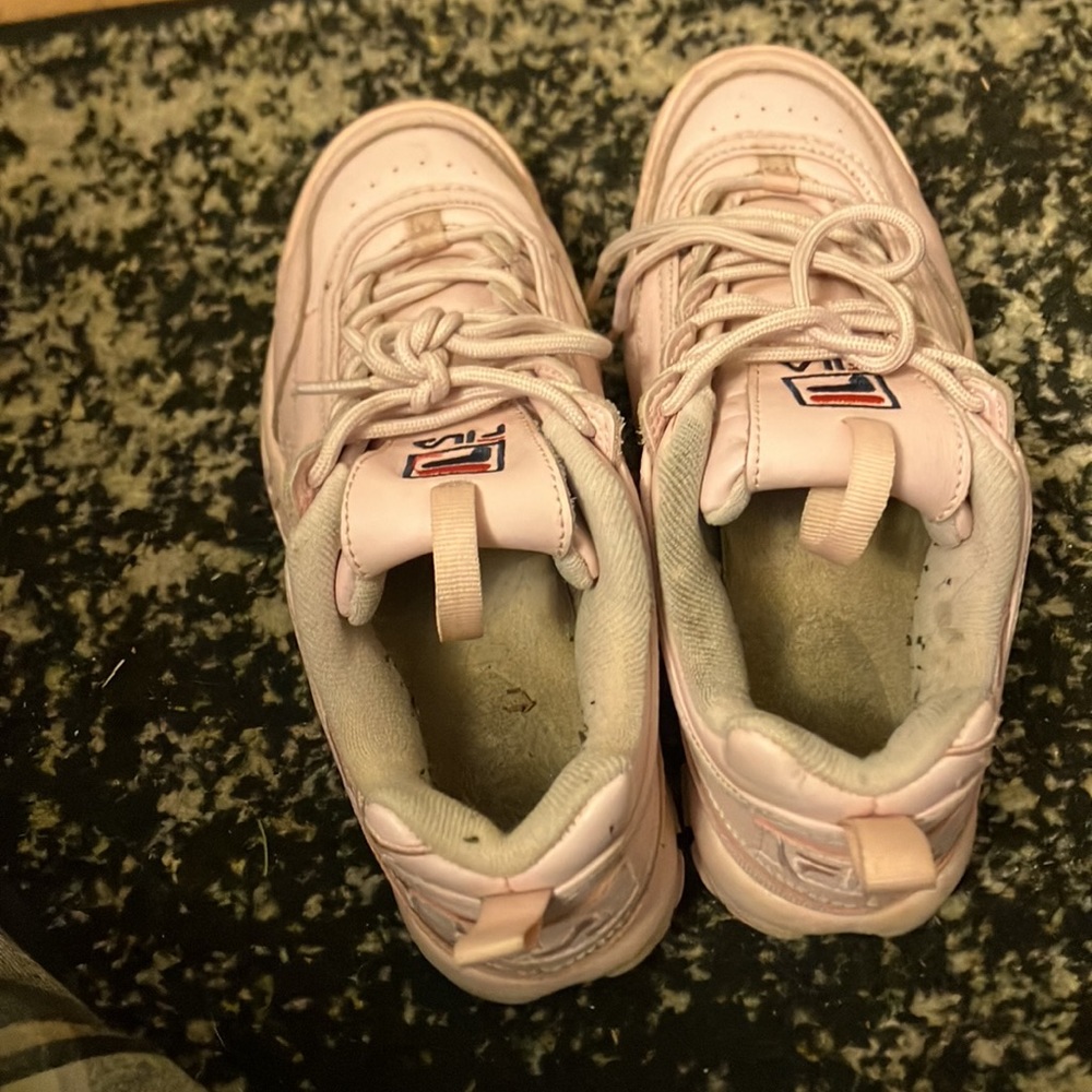 Pink limited edition filas